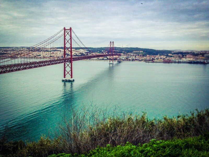 Aerial view of Lisbon