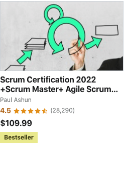 Scrum Certification 2022 +Scrum Master+ Agile Scrum Training