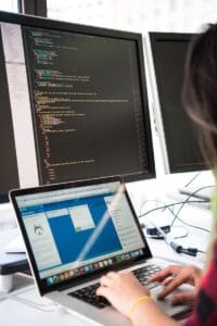 software-development-digital-nomad-writing-code