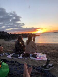 Digital Nomad meet up on the beach