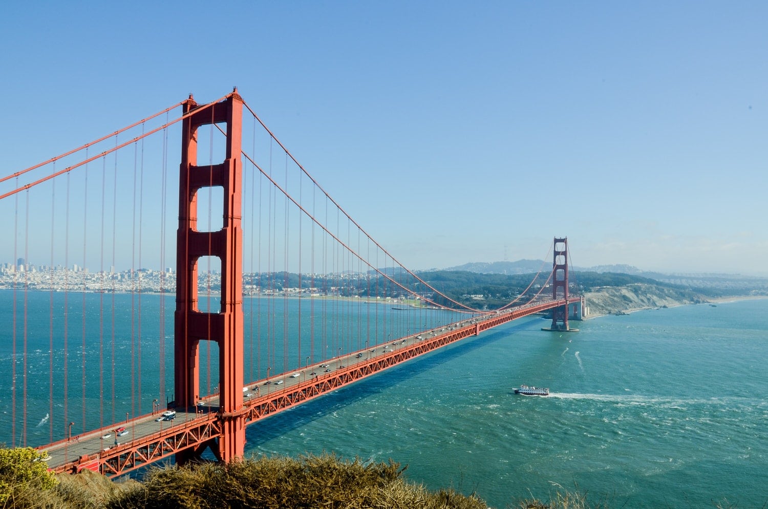Fun day trips await across the Golden Gate Bridge in Northern California