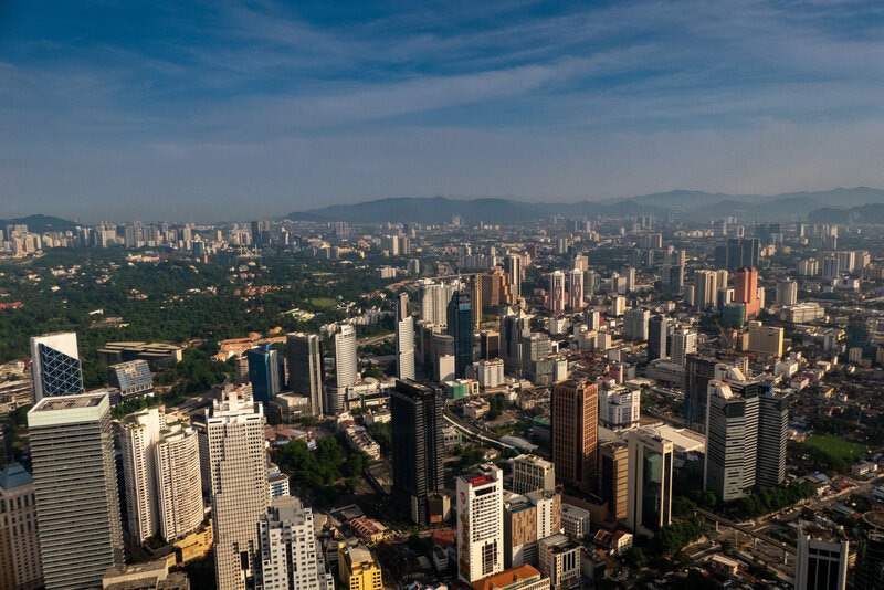 View from KL tower