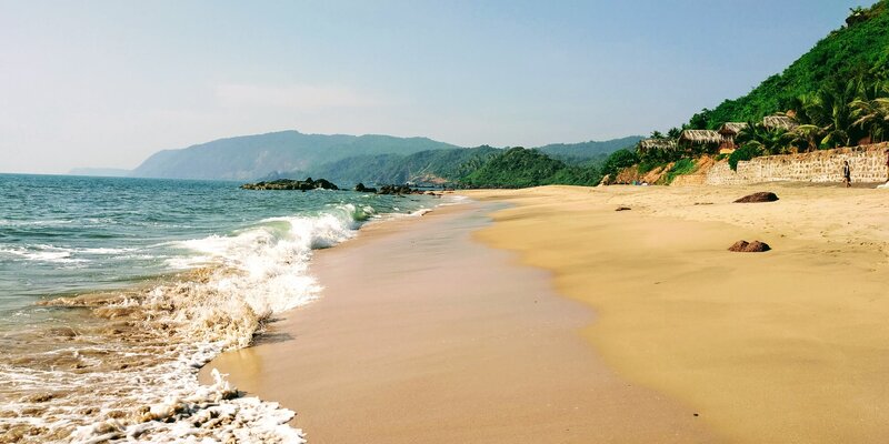 Cola Beach Lagoon, Cola, Goa