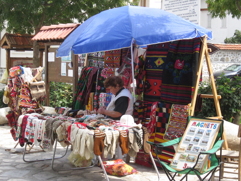 Street vendor, Bansko