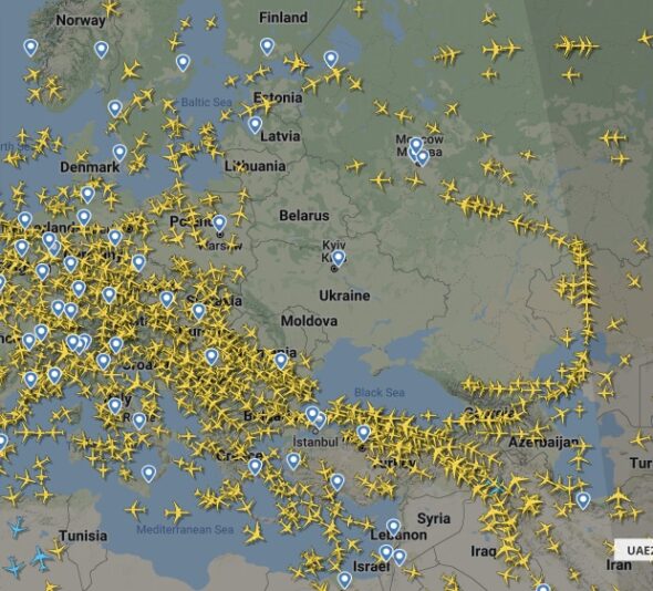 8 flights