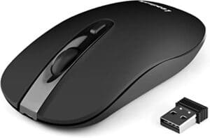 LeadsaiL Silent Click Wireless Mouse