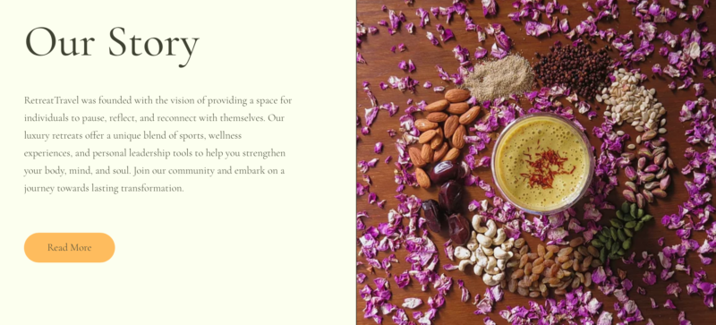 retreattravel our story