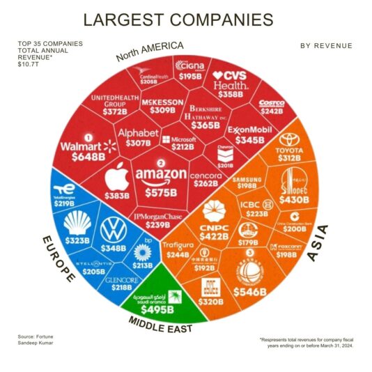 Largest companies